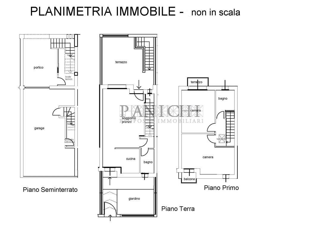 Immagine 10 di Villetta a schiera in vendita  a Asciano