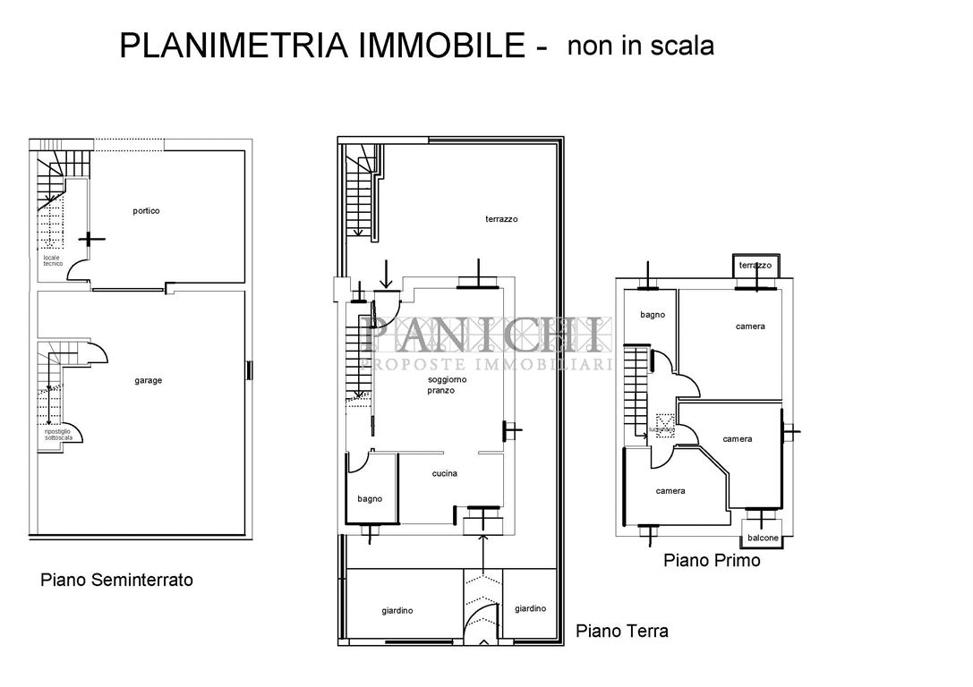 Immagine 10 di Villetta a schiera in vendita  a Asciano