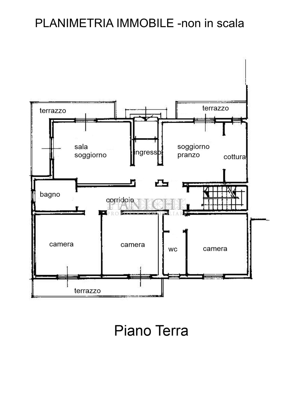 Immagine 10 di Casa indipendente in vendita  a Trequanda