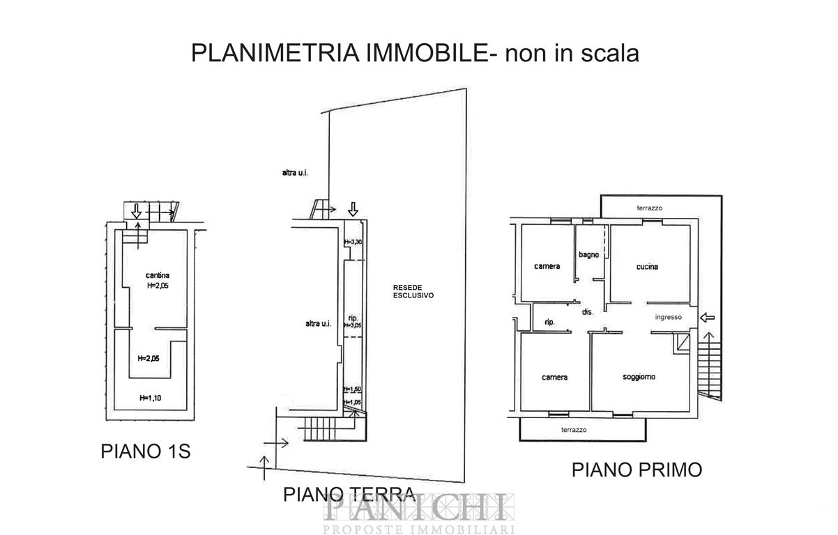 Immagine 11 di Casa semindipendente in vendita  a Asciano
