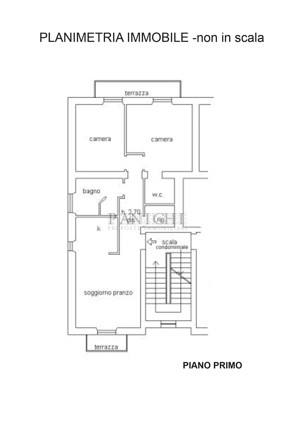 Immagine 10 di Appartamento in vendita  in Via Dante Alighieri a Asciano