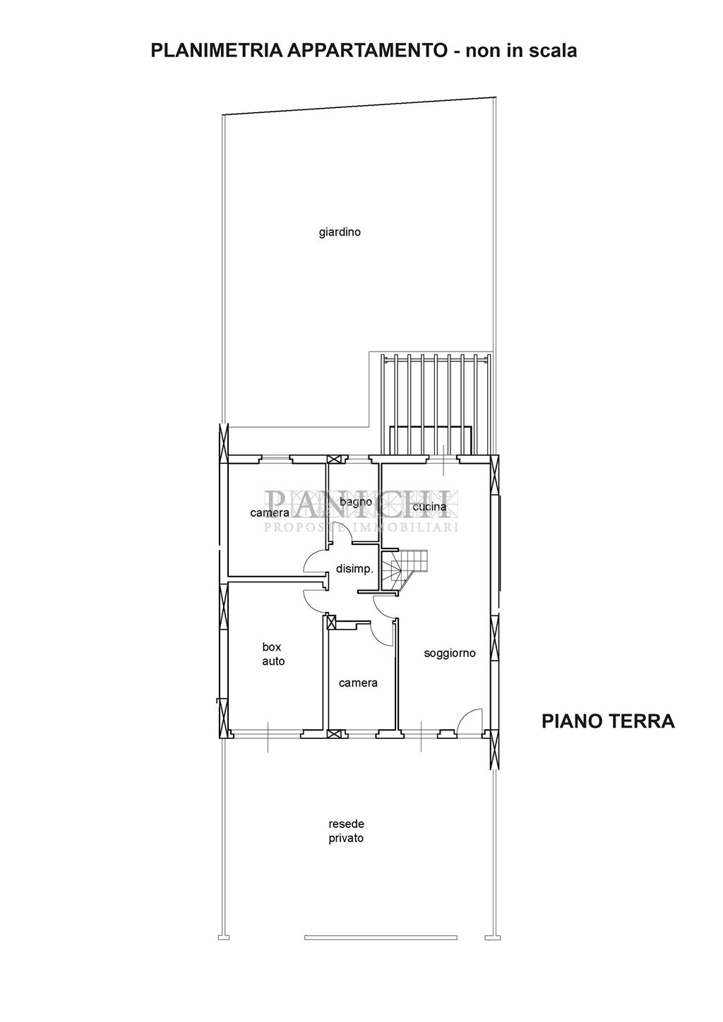 Immagine 6 di Villetta a schiera in vendita  in Via Tolomei a Asciano
