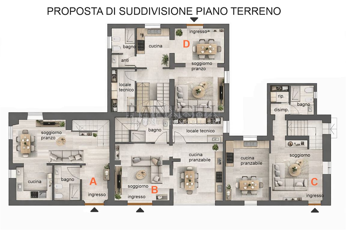Immagine 5 di Rustico / casale in vendita  in Via Grandi a Asciano