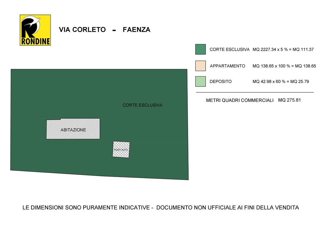 Immagine 10 di Villa in vendita  a Faenza