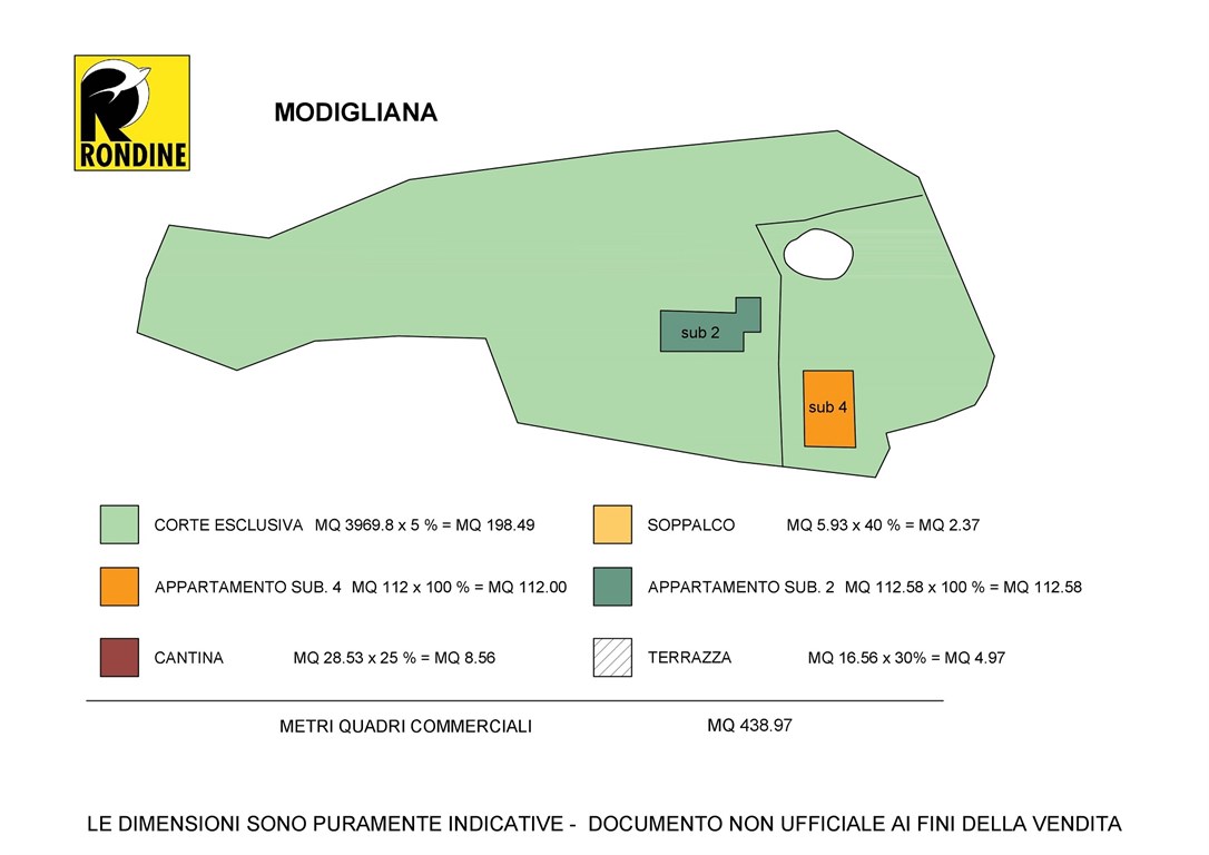 Immagine 10 di Casa indipendente in vendita  a Modigliana