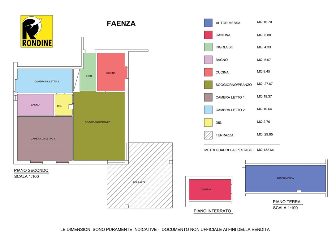 Immagine 10 di Appartamento in vendita  a Faenza