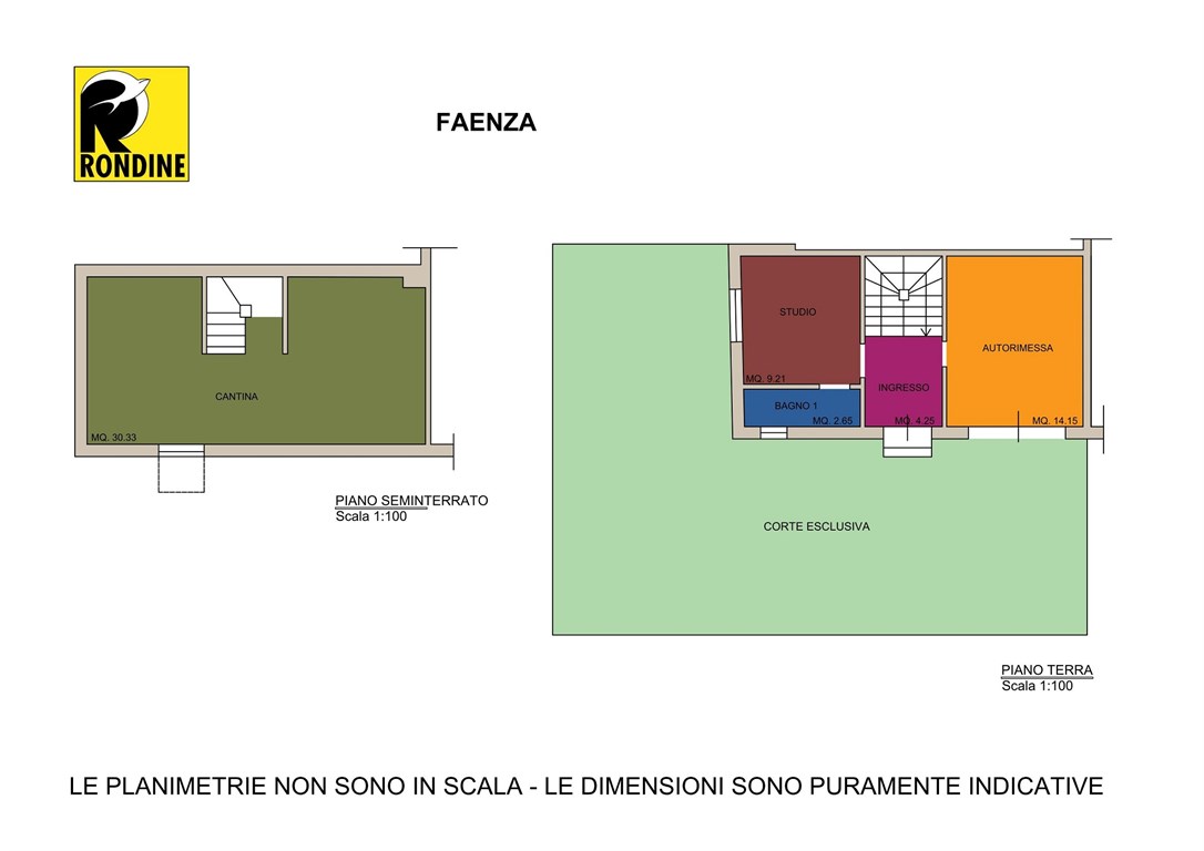 Immagine 10 di Villetta a schiera in vendita  a Faenza