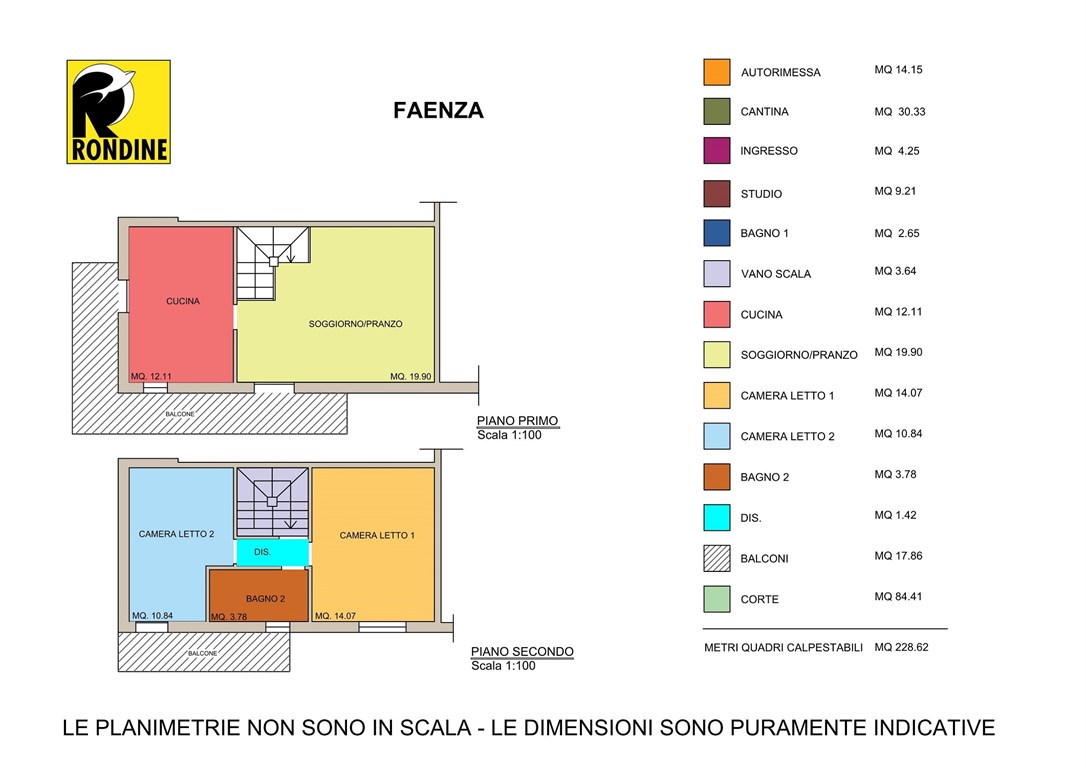 Immagine 11 di Villetta a schiera in vendita  a Faenza