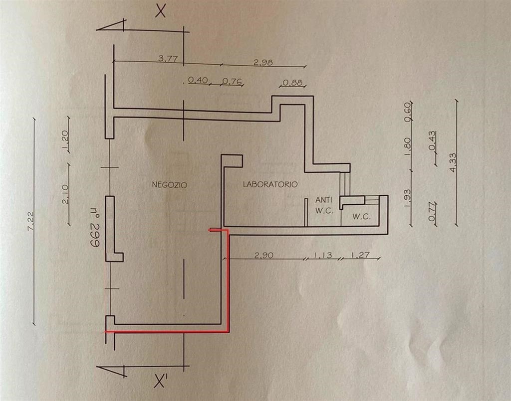 Immagine 10 di Negozio in vendita  in Via Palombarese a Fonte Nuova