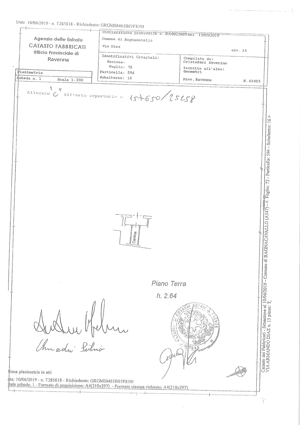 Immagine 11 di Appartamento in vendita  a Bagnacavallo