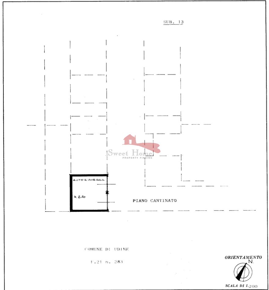 Immagine 11 di Casa quadrifamiliare in vendita  a Udine
