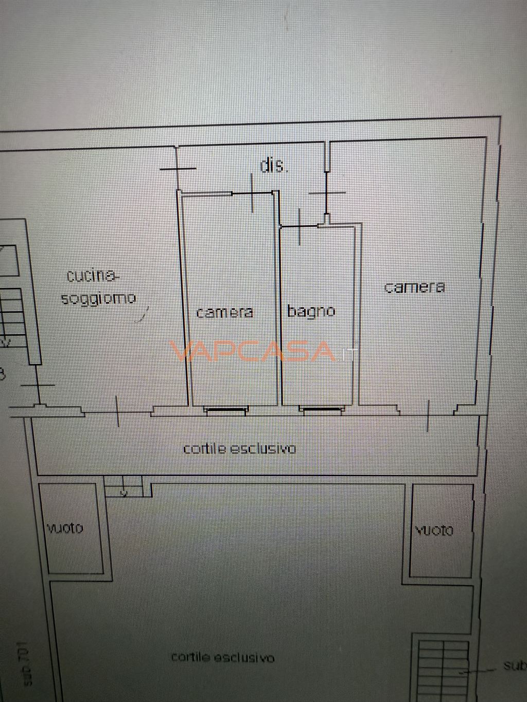 Immagine 9 di Appartamento in vendita  in CVIA CORTIL GRANDE a Calcio