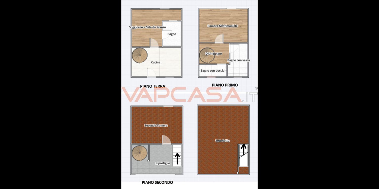 Immagine 10 di Casa indipendente in vendita  in VIA LOCATELLI a Brignano Gera D'adda