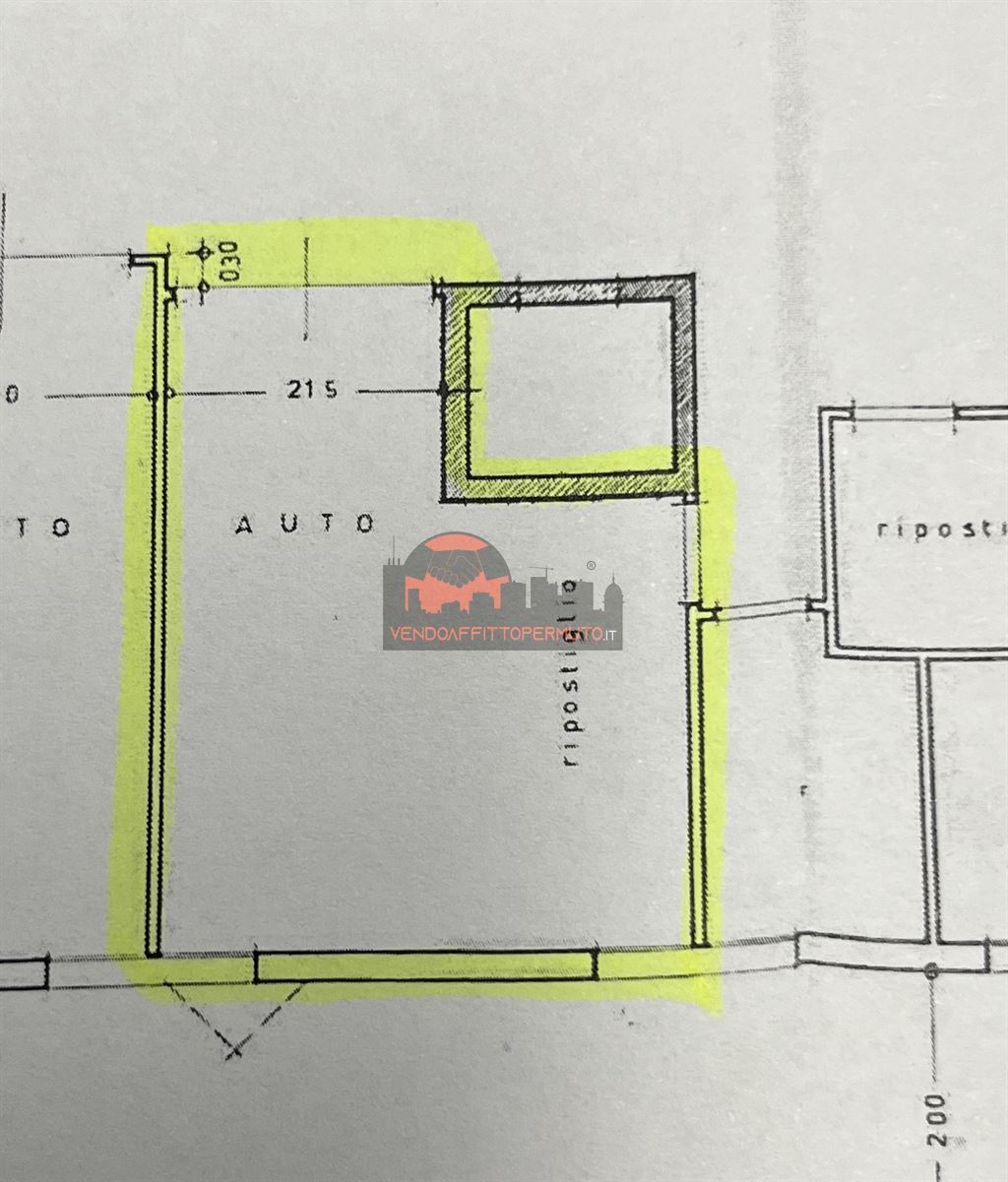 Immagine 5 di Appartamento in vendita  in VIA MONTECATINI a Romano Di Lombardia