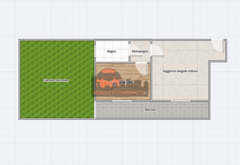 Immagine 10 di Appartamento in vendita  in VIA GABRIELE D'ANNUNZIO 90 a Fontanella