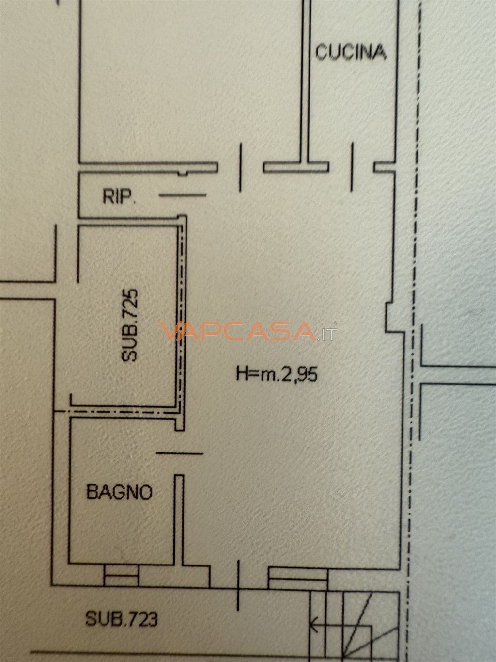 Immagine 10 di Appartamento in vendita  in VIA PAPA GIOVANNI XXIII a Calcio