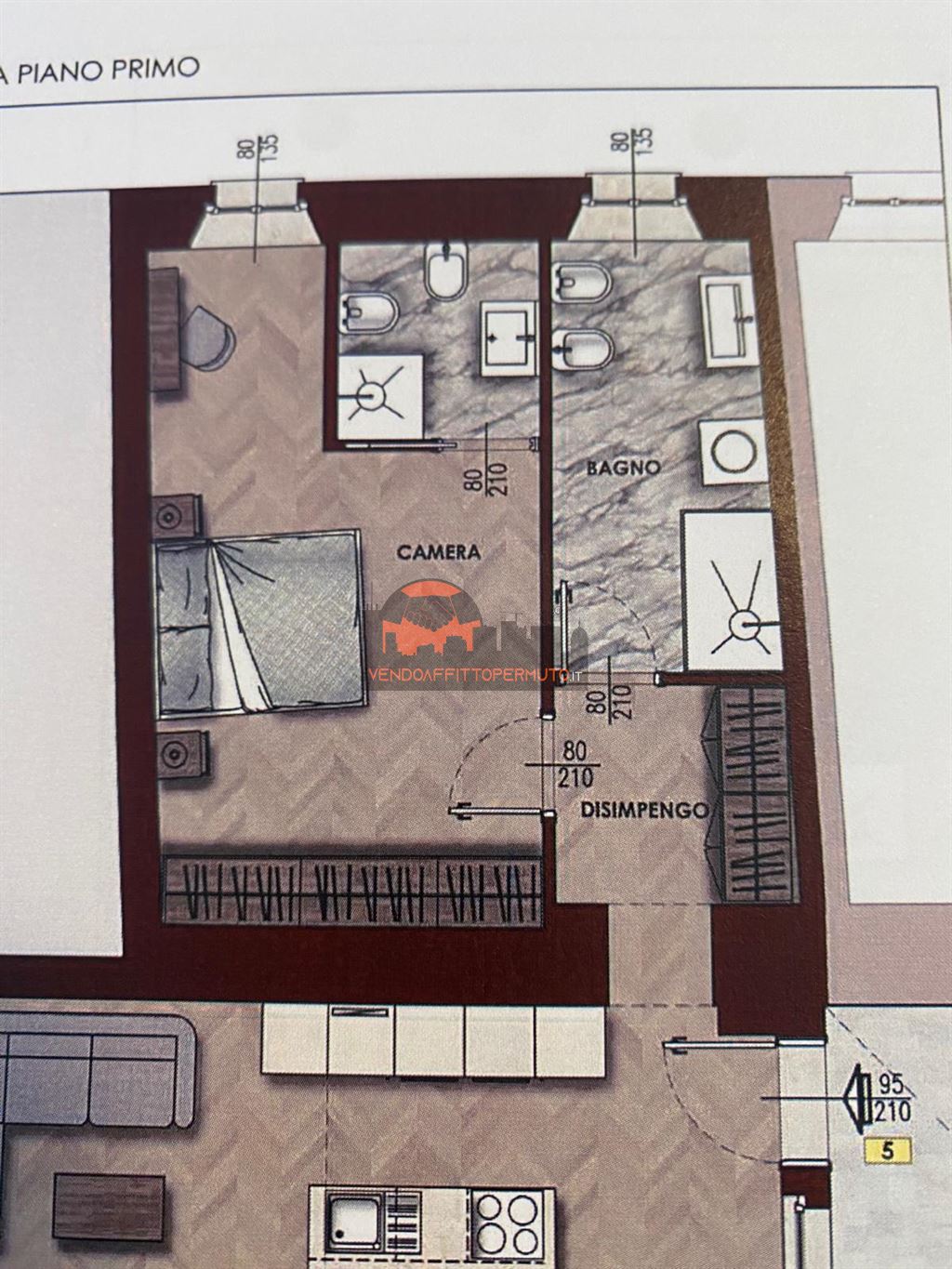 Immagine 10 di Appartamento in vendita  in VIA ARICI a Telgate