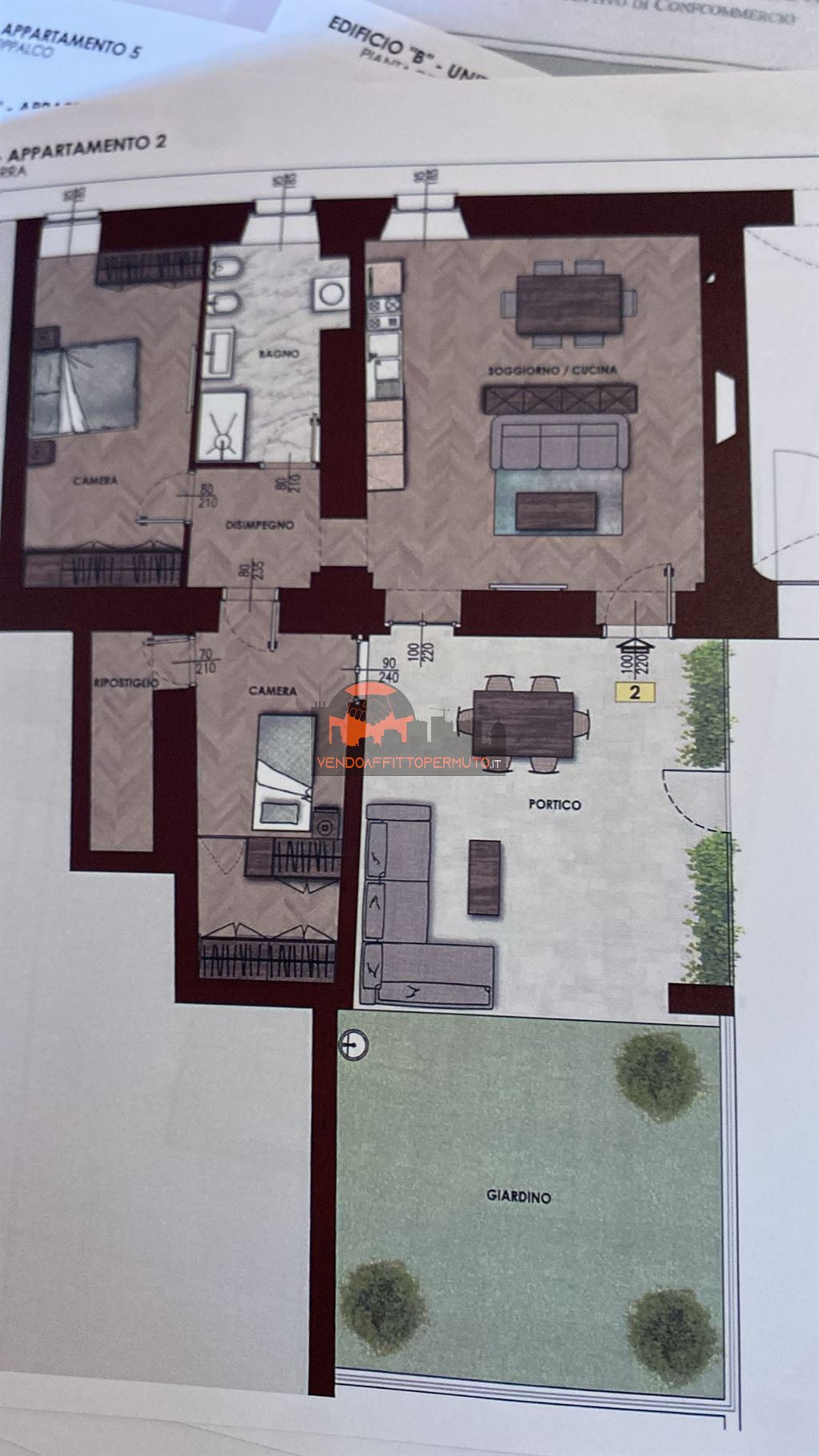 Immagine 10 di Appartamento in vendita  in VIA ARICI a Telgate