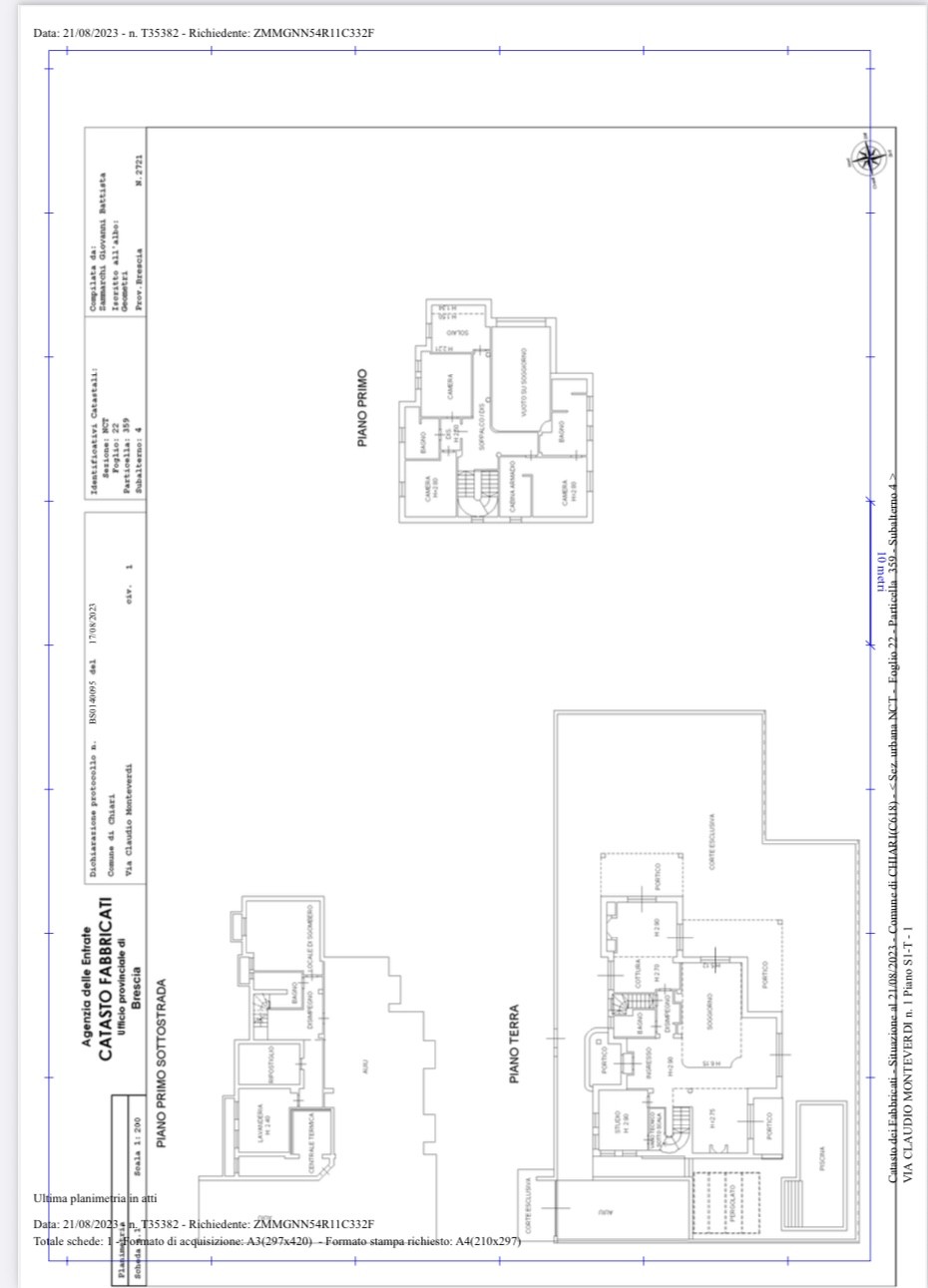 Immagine 10 di Villa in vendita  in VIA TITO SPERI a Chiari