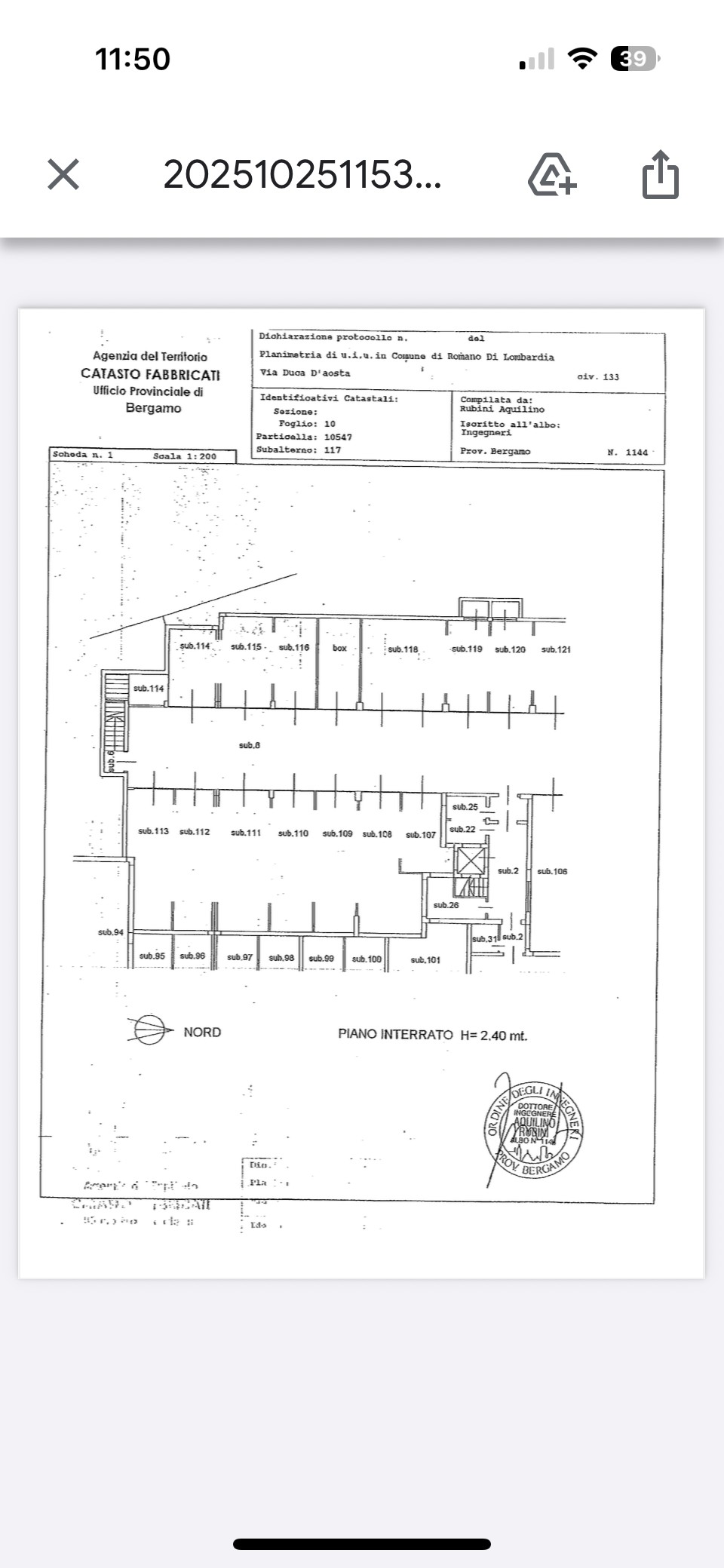Immagine 11 di Appartamento in vendita  in Duca d'Aosta 20 a Romano Di Lombardia