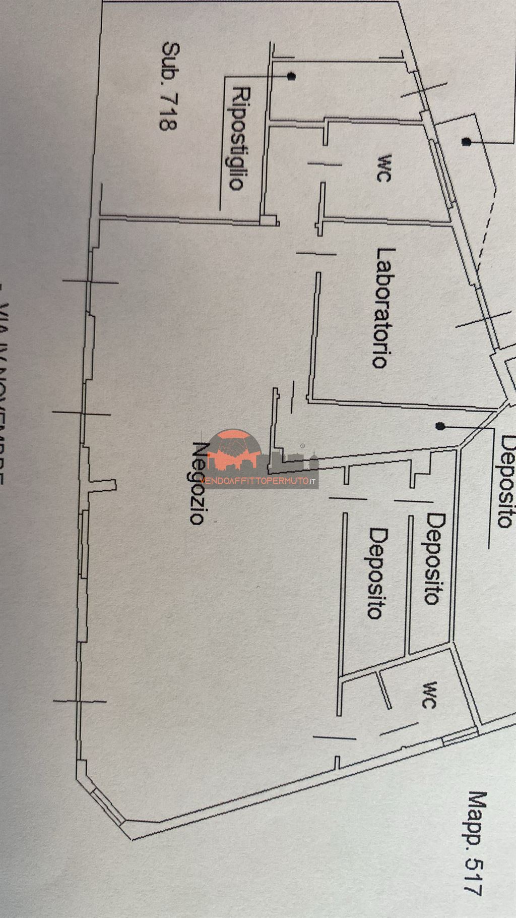 Immagine 10 di Locale commerciale in affitto  in VIALE PAPA GIOVANNI XXXIII a Palosco