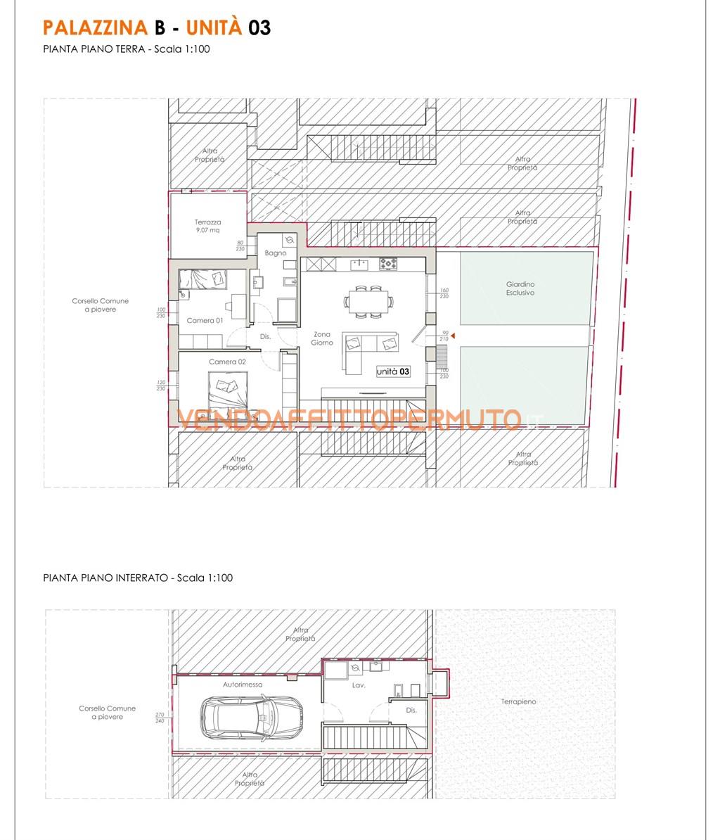 Immagine 6 di Appartamento in vendita  in via Franco Bonari snc a Palazzolo Sull'oglio