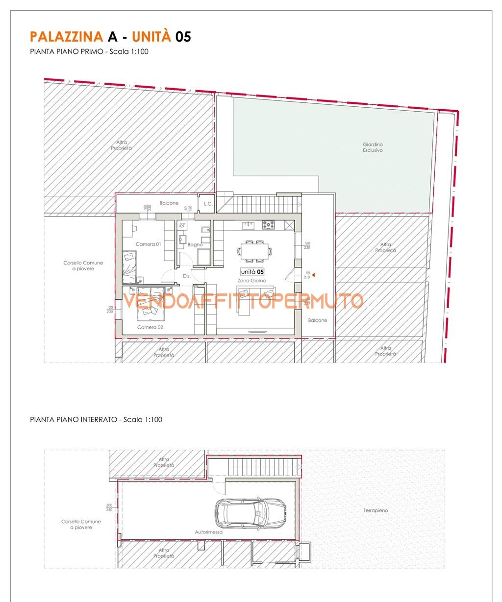 Immagine 6 di Appartamento in vendita  in VIA FRANCO BONARI SNC a Palazzolo Sull'oglio
