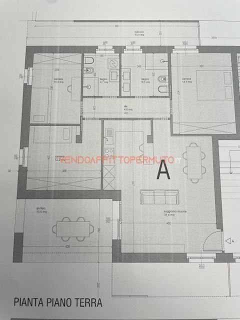 Immagine 10 di Appartamento in vendita  in VIA VENEZIA a Ghisalba