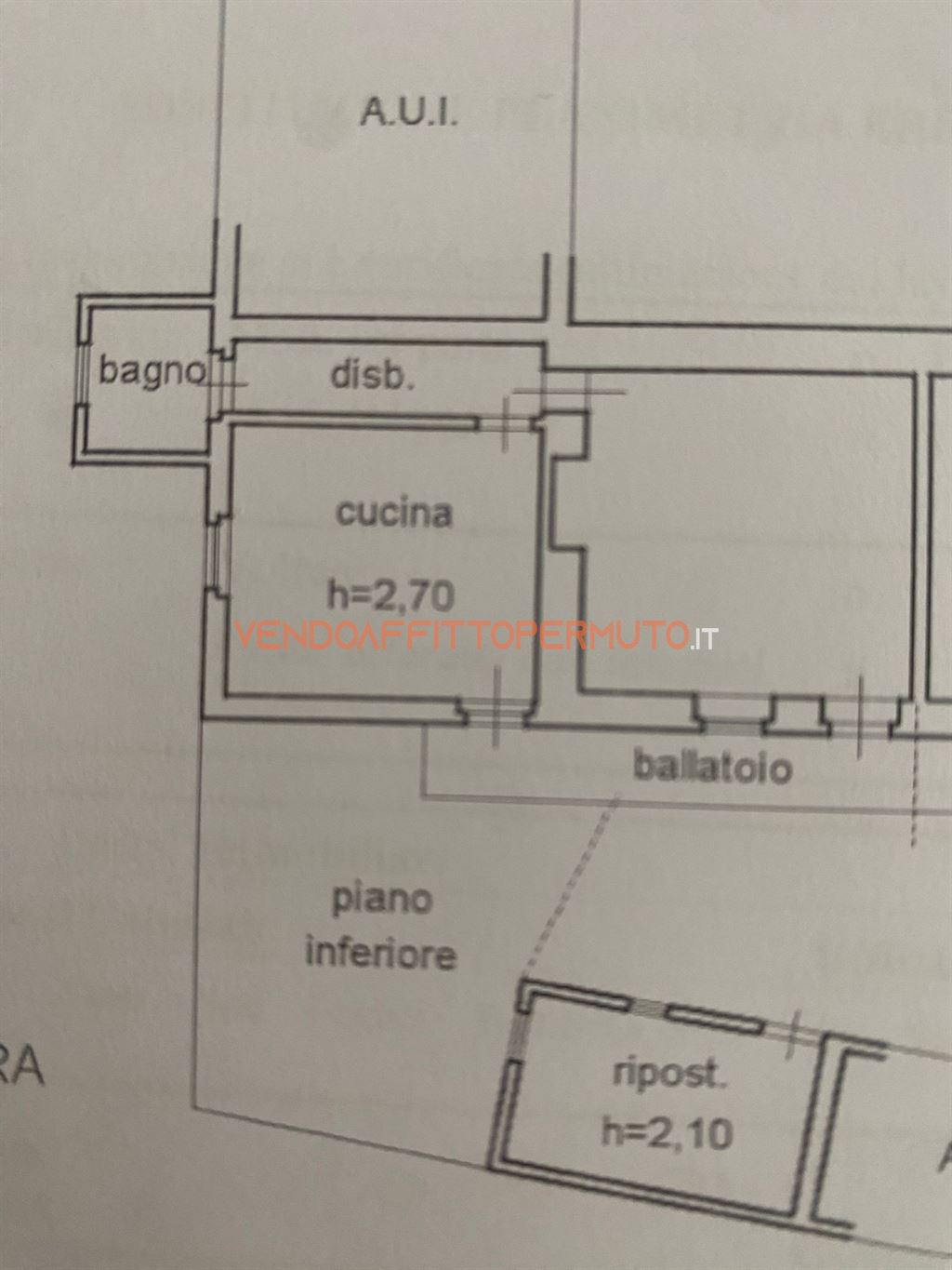 Immagine 10 di Appartamento in vendita  in VIA DOSSALE a Foresto Sparso