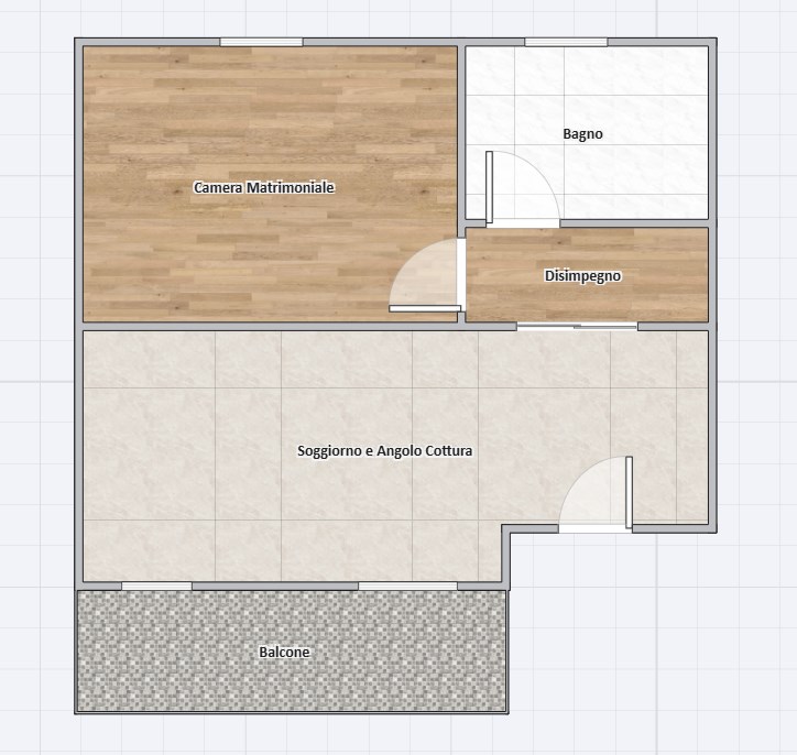Immagine 5 di Appartamento in vendita  in via firenze 18 a Calvenzano