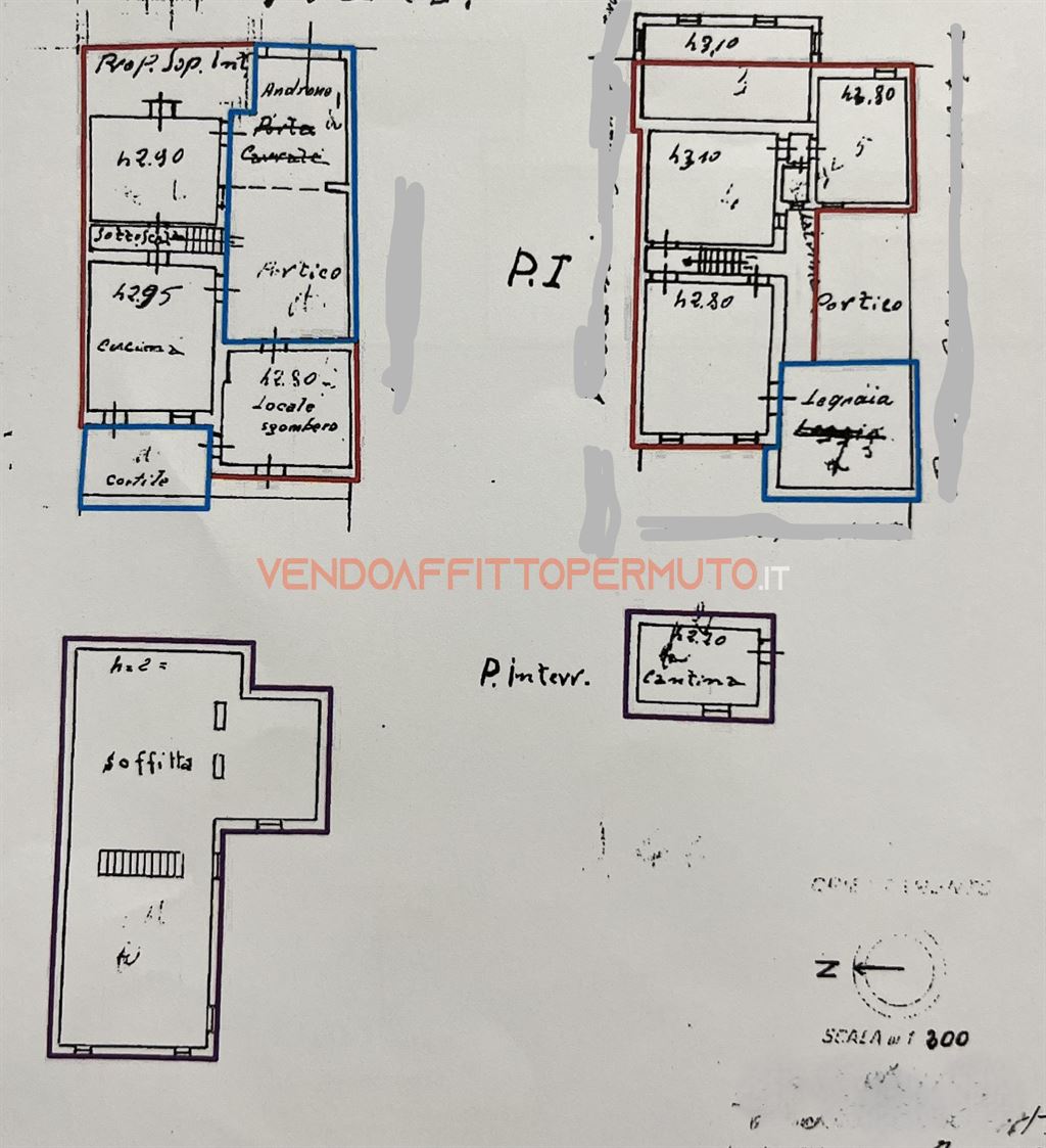 Immagine 9 di Rustico / casale in vendita  in via luciano manara a Antegnate