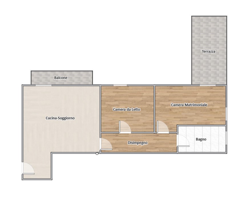 Immagine 10 di Appartamento in vendita  in VIA PONTIROLO a Treviglio