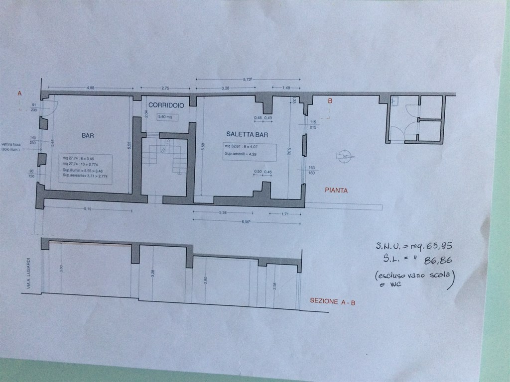 Immagine 10 di Bar / Ristorante in vendita  in VIA LUSARDI a Calvenzano