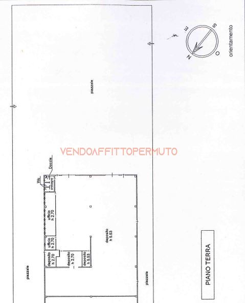 Immagine 10 di Capannone industriale in vendita  in VIA ROMANINO a Cavernago