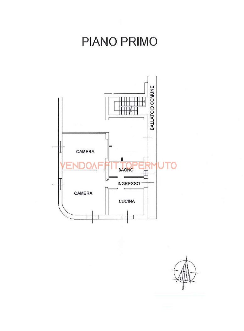 Immagine 6 di Appartamento in vendita  in via gavazzi 10 a Pontirolo Nuovo