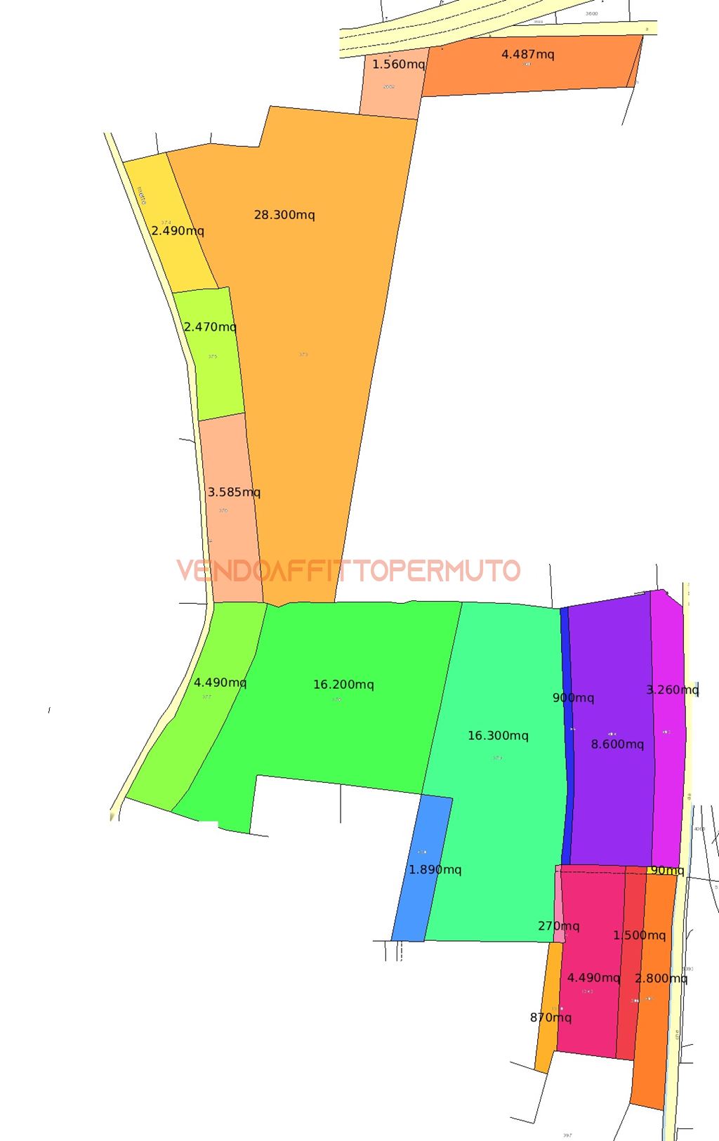 Immagine 10 di Terreno agricolo in vendita  in via diaz a Pontirolo Nuovo