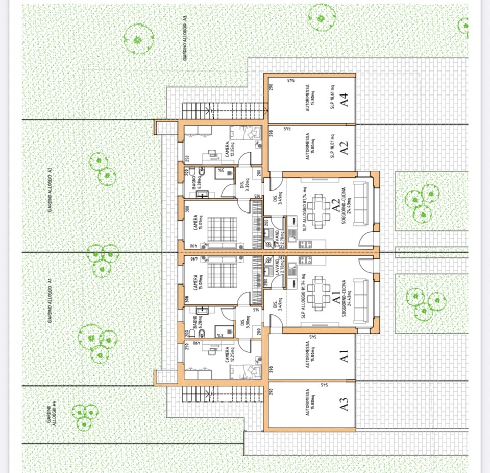 Immagine 10 di Appartamento in vendita  in VIA AVIS AIDO SNC a Calcio