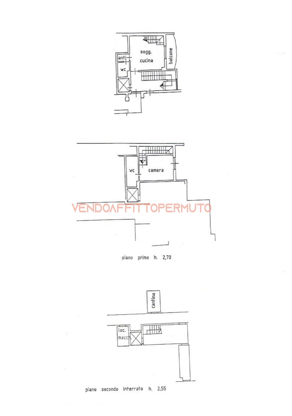 Immagine 6 di Appartamento in vendita  in MAZZINI 27 a Treviglio