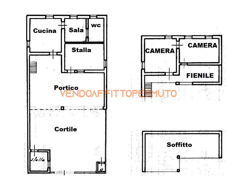 Immagine 8 di Casa indipendente in vendita  in VIA VAVASSORI 11 a Cividate Al Piano