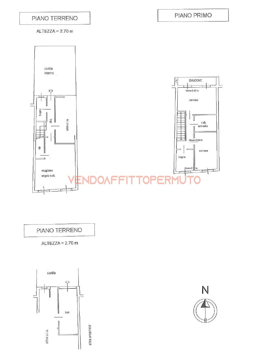 Immagine 10 di Casa semindipendente in vendita  in VIA BALILLA 33 a Romano Di Lombardia