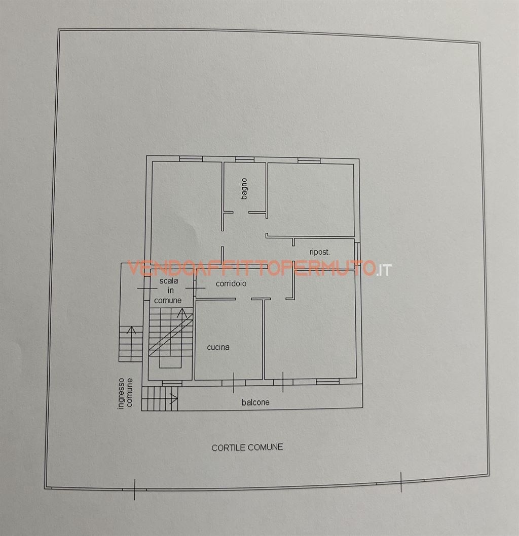 Immagine 11 di Appartamento in vendita  in VIA CRISPI a Romano Di Lombardia