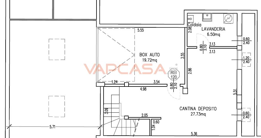 Immagine 10 di Villetta a schiera in vendita  in Via Monte Cervino a Castel Rozzone