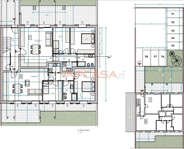 Immagine 7 di Appartamento in vendita  in VIA SAN FERMO a Palosco
