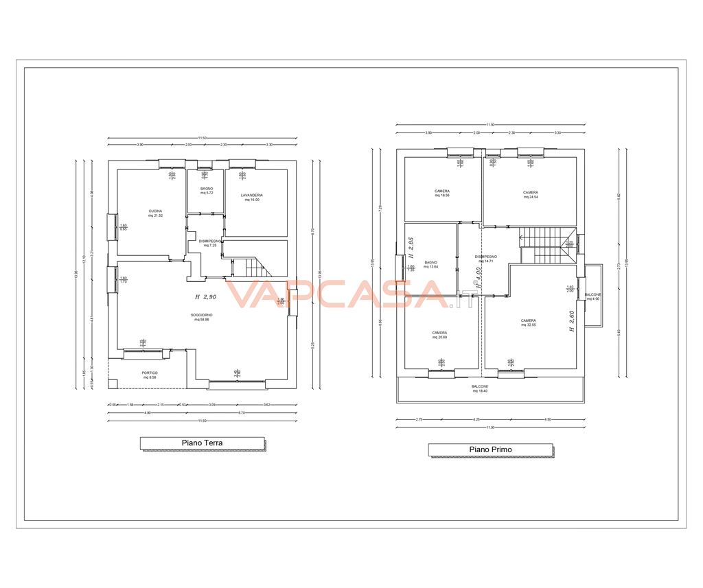 Immagine 11 di Villa in vendita  in VIA CANIANA a Cividate Al Piano