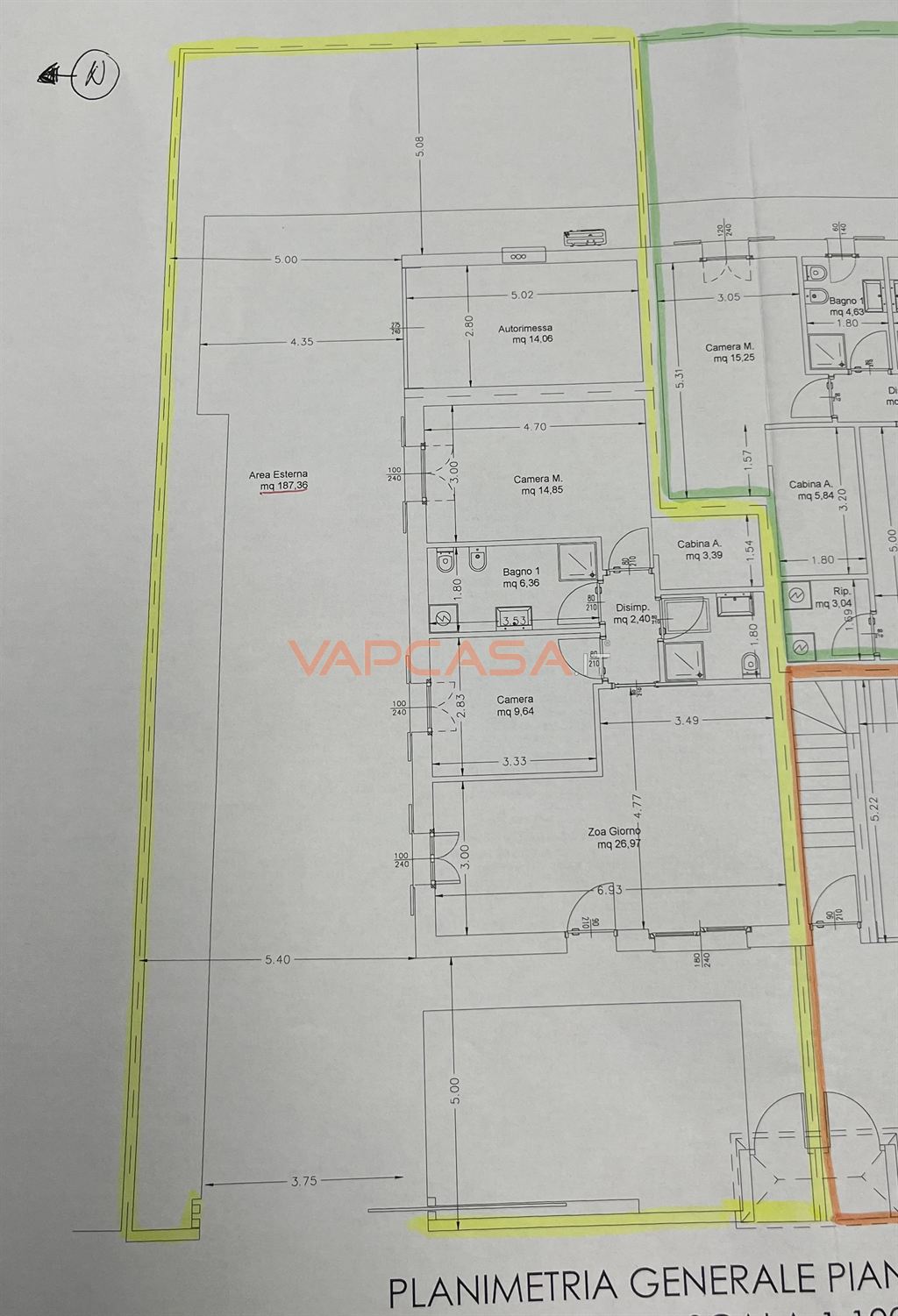Immagine 10 di Appartamento in vendita  in VIA DELLE COSTELLAZIONI SNC a Romano Di Lombardia