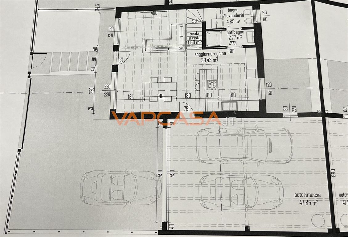 Immagine 10 di Villa in vendita  in VIA MARCONI SNC a Cortenuova