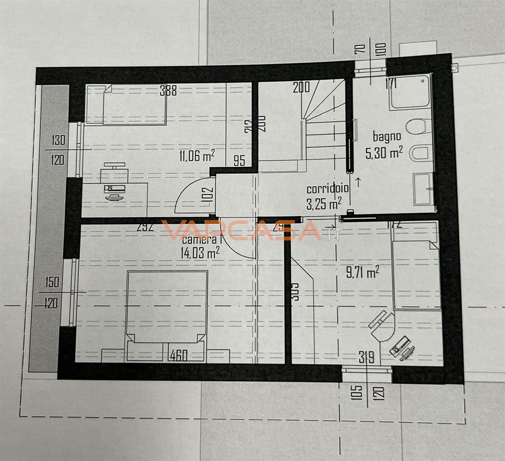 Immagine 11 di Villa in vendita  in VIA MARCONI SNC a Cortenuova