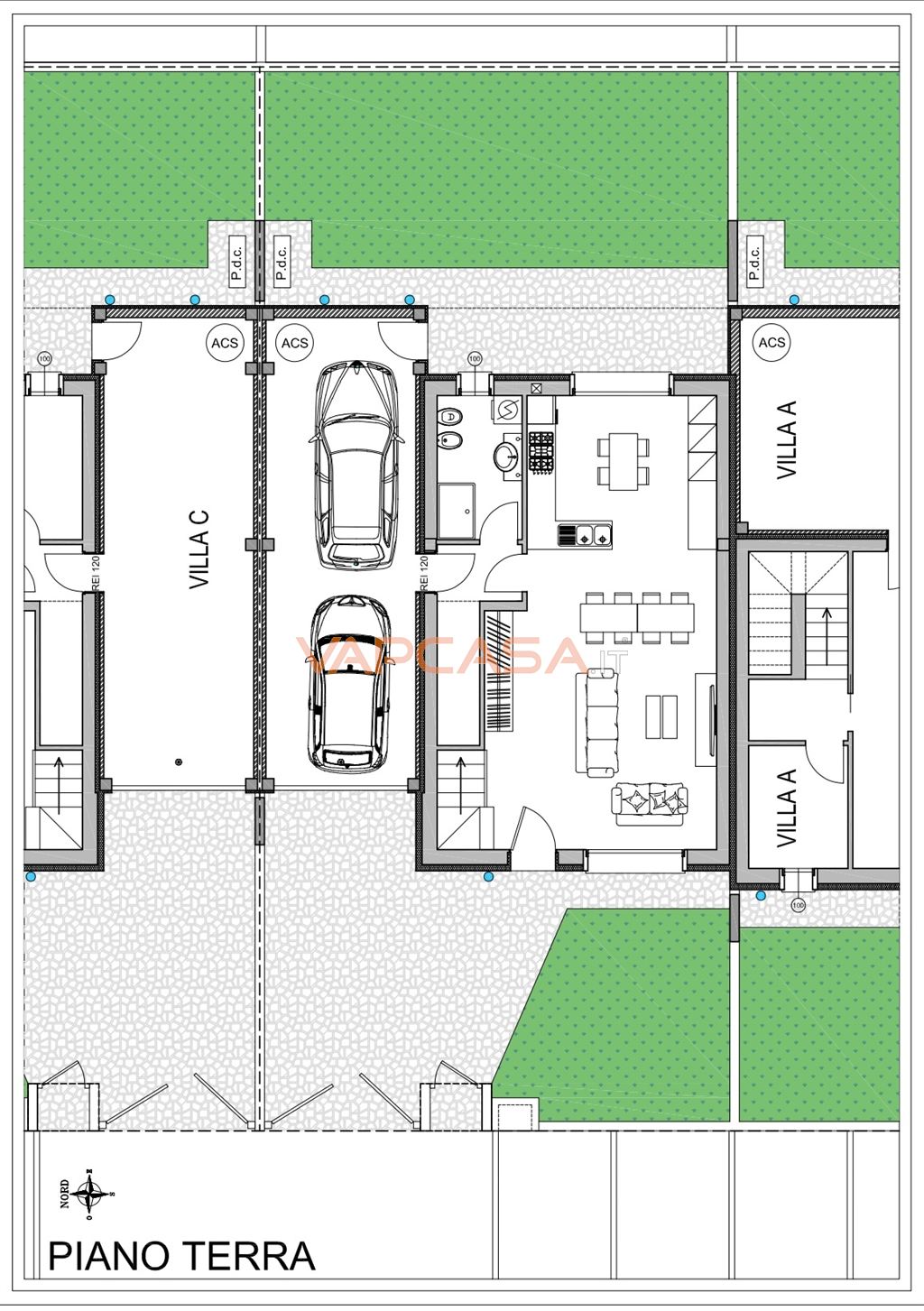 Immagine 3 di Villa in vendita  a Pagazzano