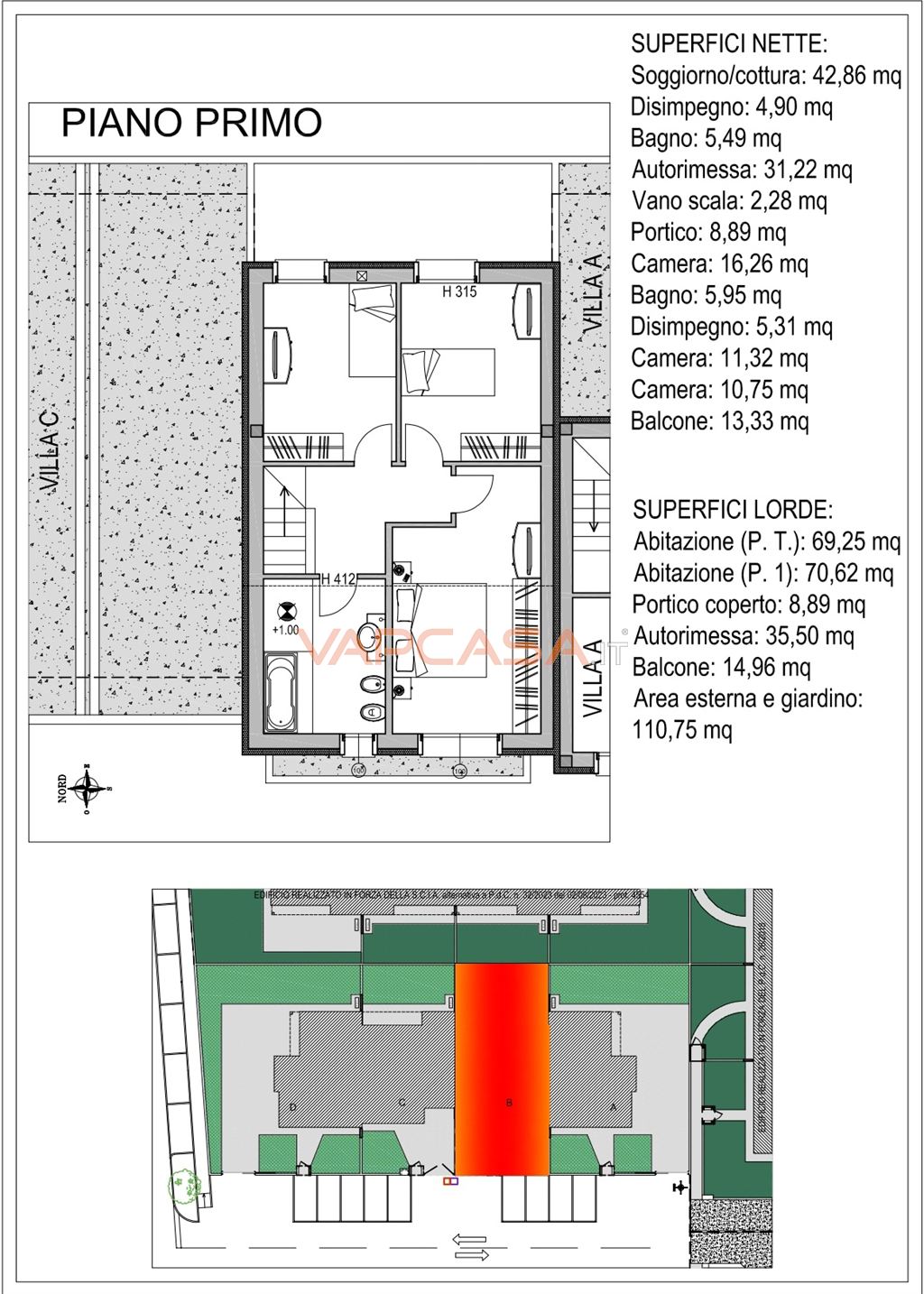 Immagine 4 di Villa in vendita  a Pagazzano