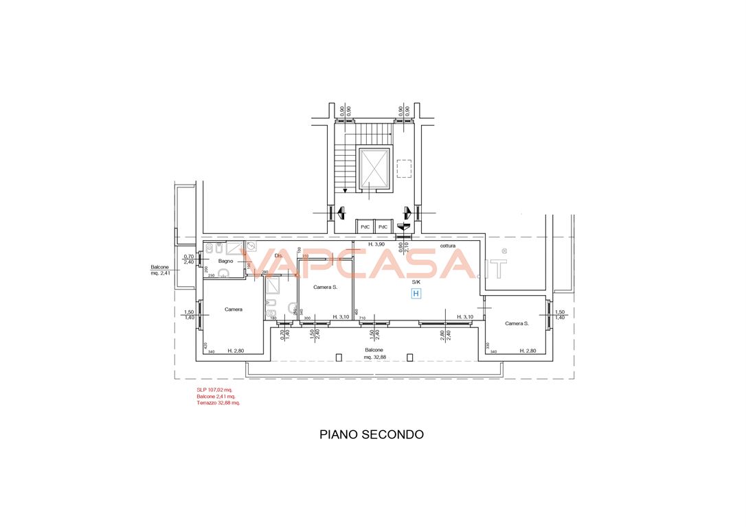 Immagine 9 di Attico in vendita  in VIA VALLERE a Martinengo